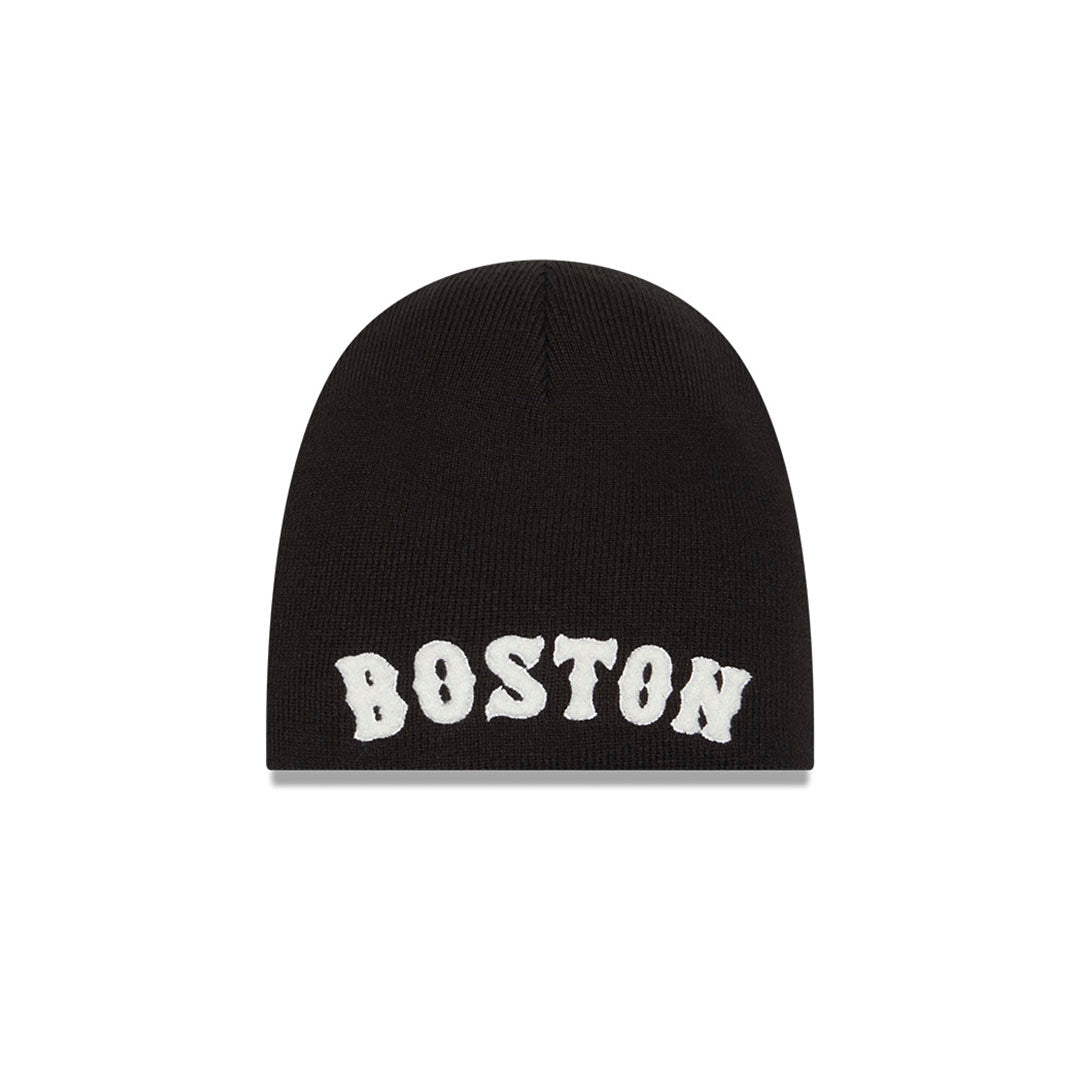 New Era Chenille Script Boston Red Sox Black
