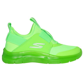 Tenis Niño Junior Skechers Fast Ice - Verde