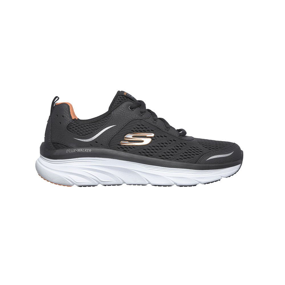 Tenis Hombre Skechers Dlux Walker - Negro