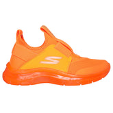 Tenis Niño Junior Skechers Fast Ice - Naranja