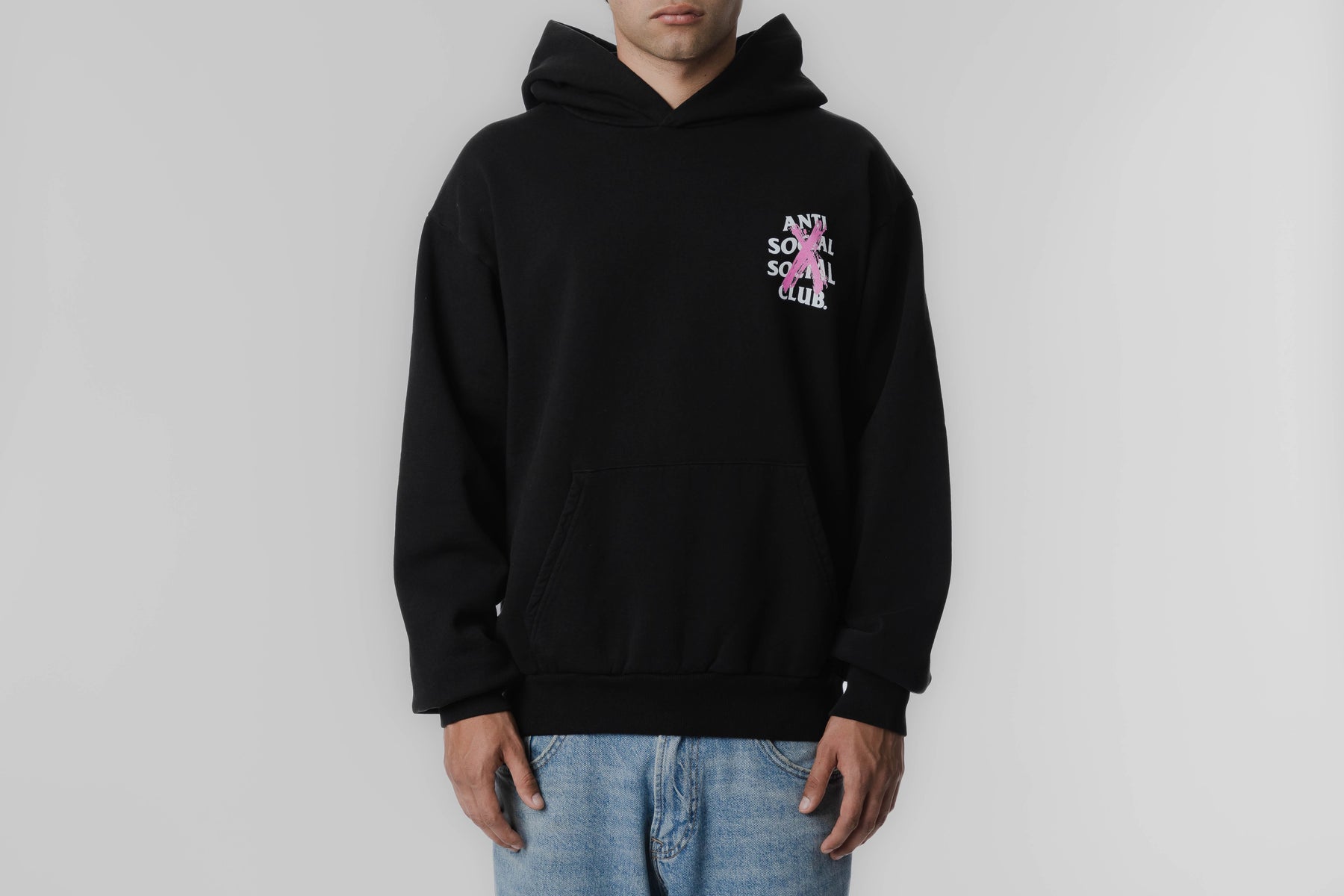 Anti Social Social Club Cancelled Hoodie 'Black'