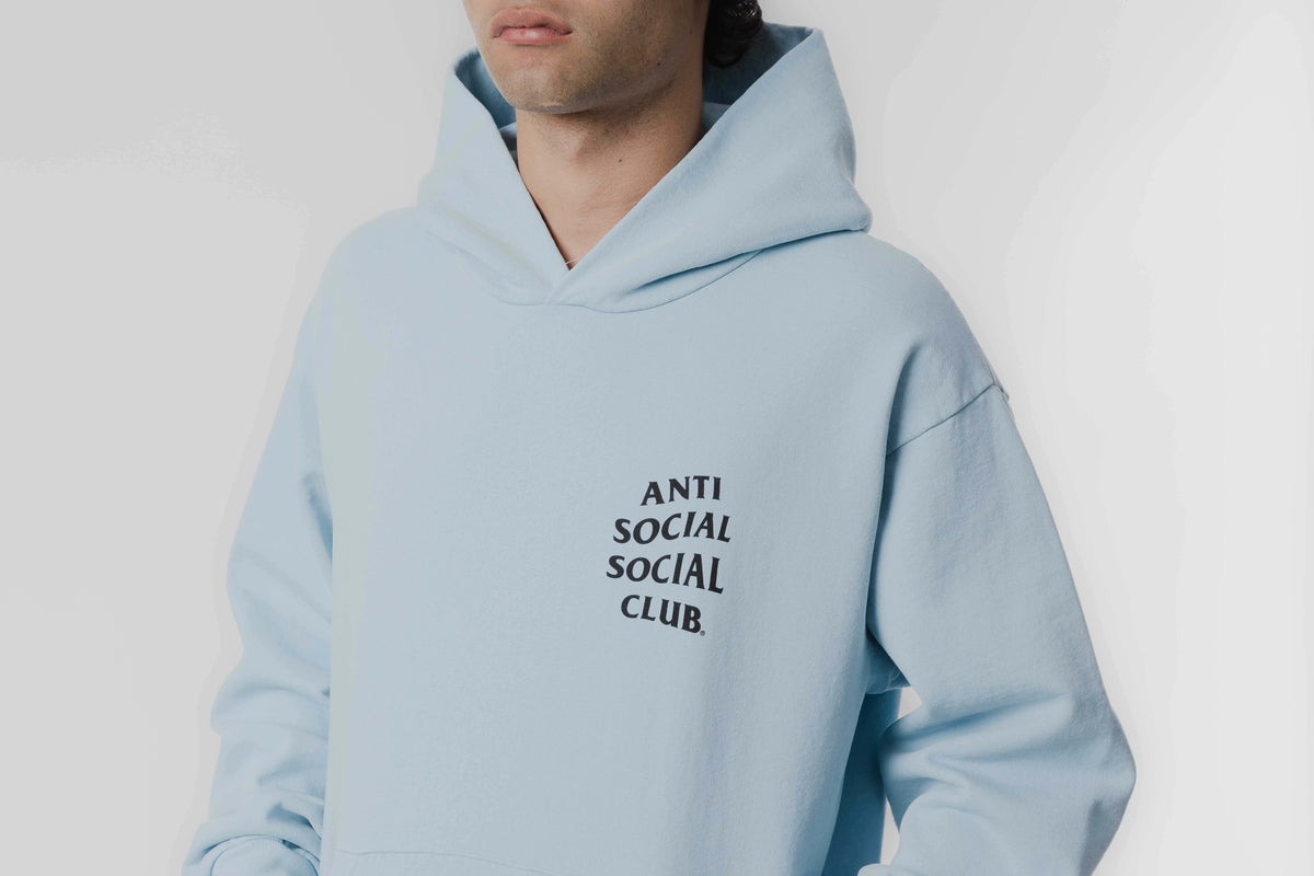 Anti Social Social Club Kkotch Hoodie 'Baby Blue'