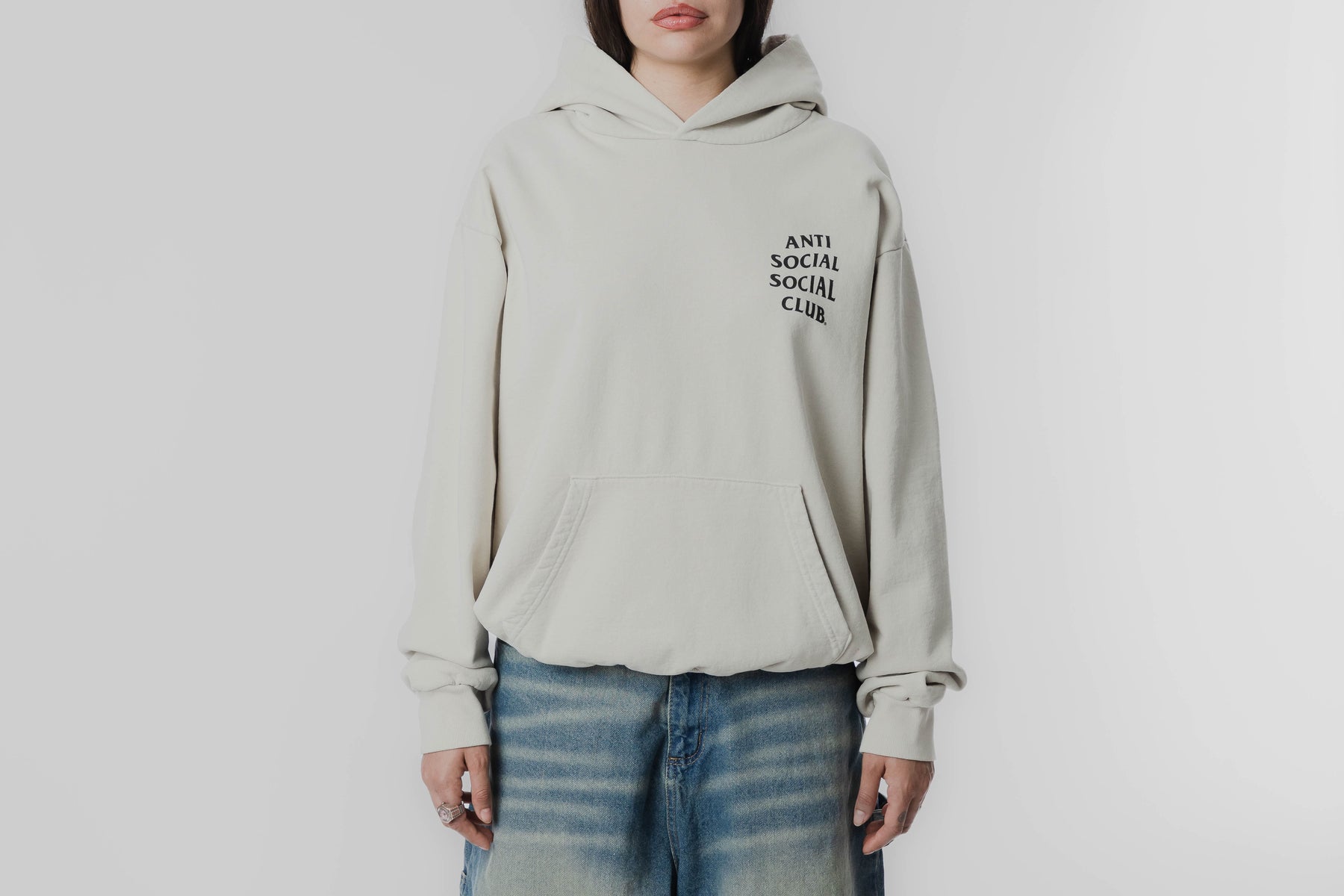 Anti Social Social Club Kkotch Hoodie 'Heather Grey'