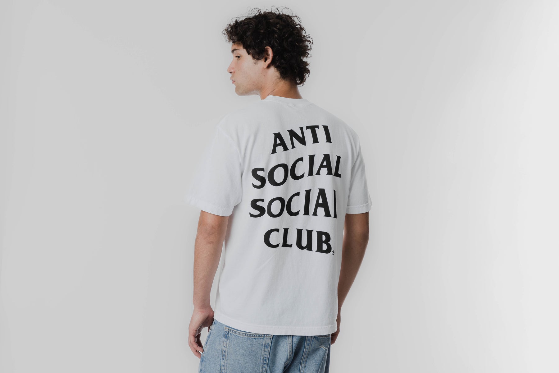 Anti Social Social Club Mind Games SS Tee 'White'
