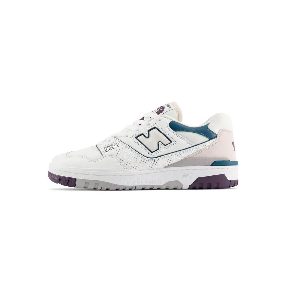 New Balance 550 White Dark Teal