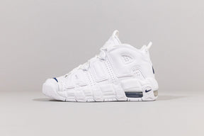 Nike Air More Uptempo 'White and Midnight Navy' (GS)