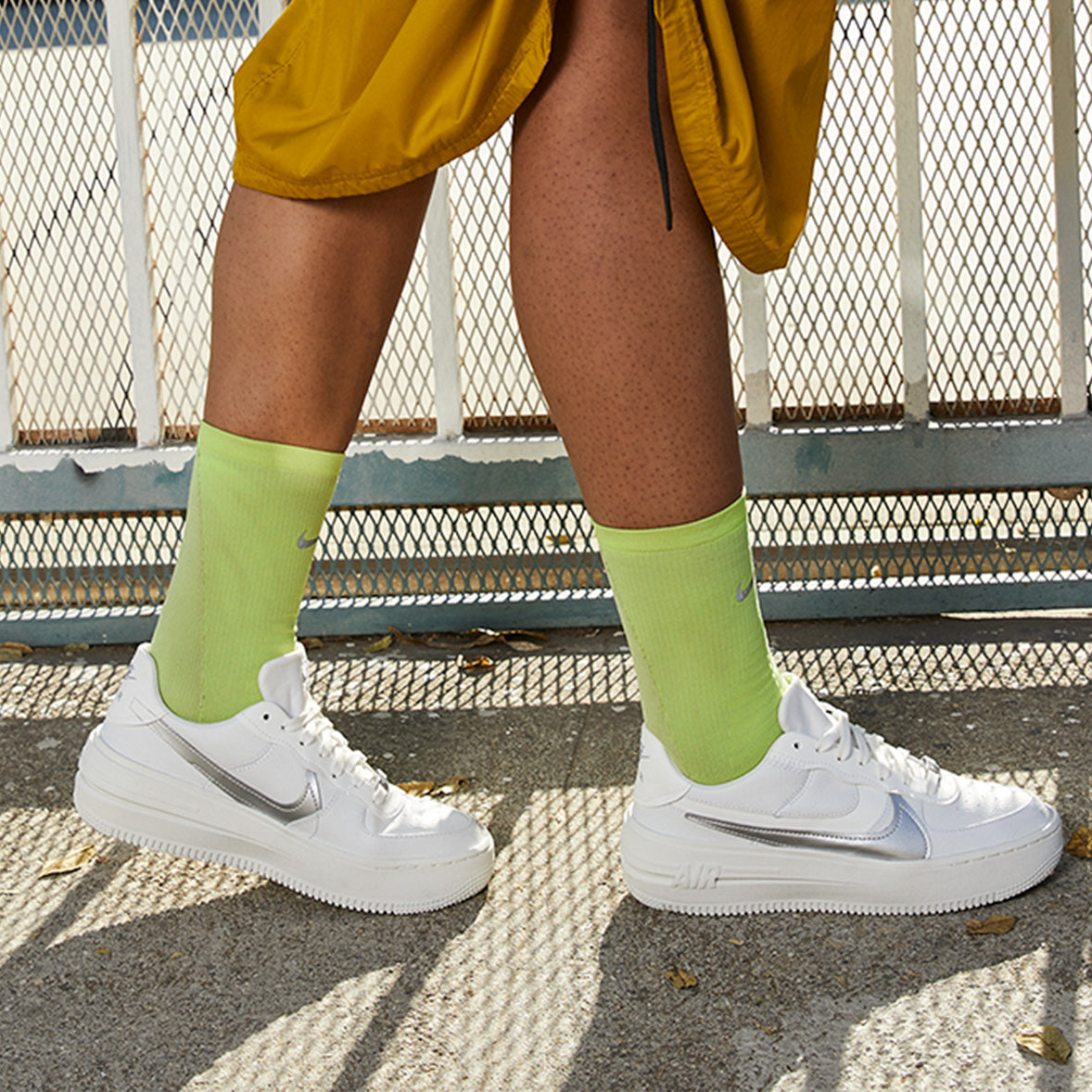 Nike Air Force PLT.AF.ORM White - Platinum