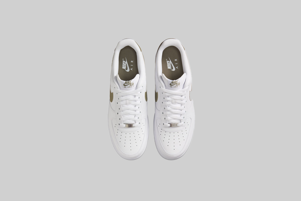 Nike Air Force 1 '07 'White and Light Army'