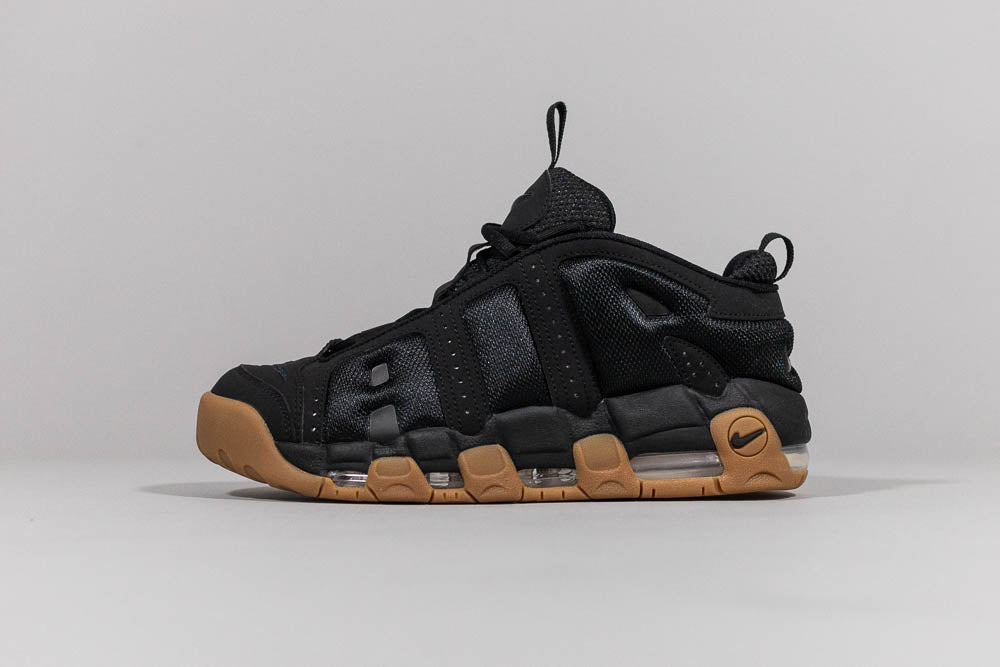 Nike Air More Uptempo Low 'Black Gum'