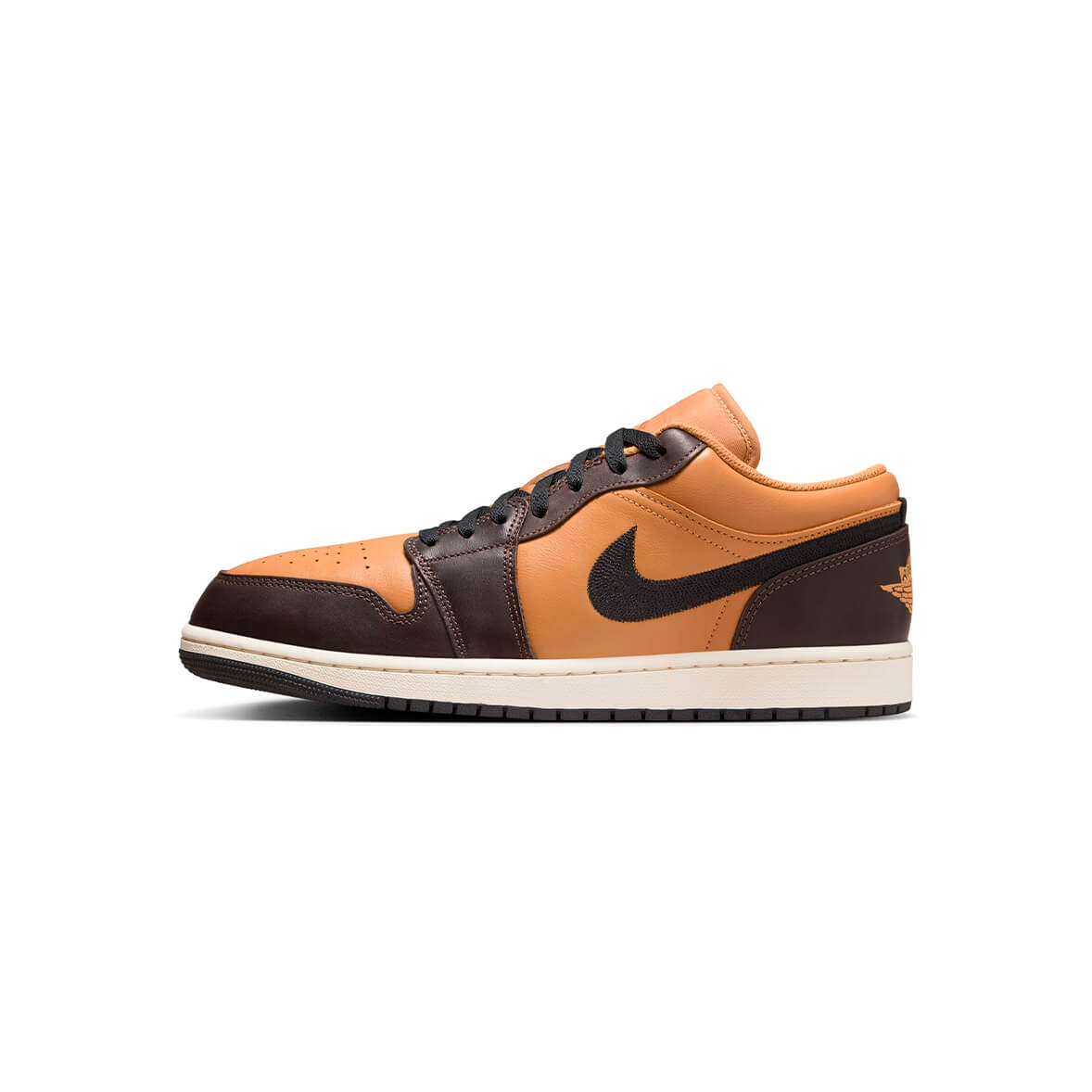 Air Jordan 1 Low Flax and Baroque Brown