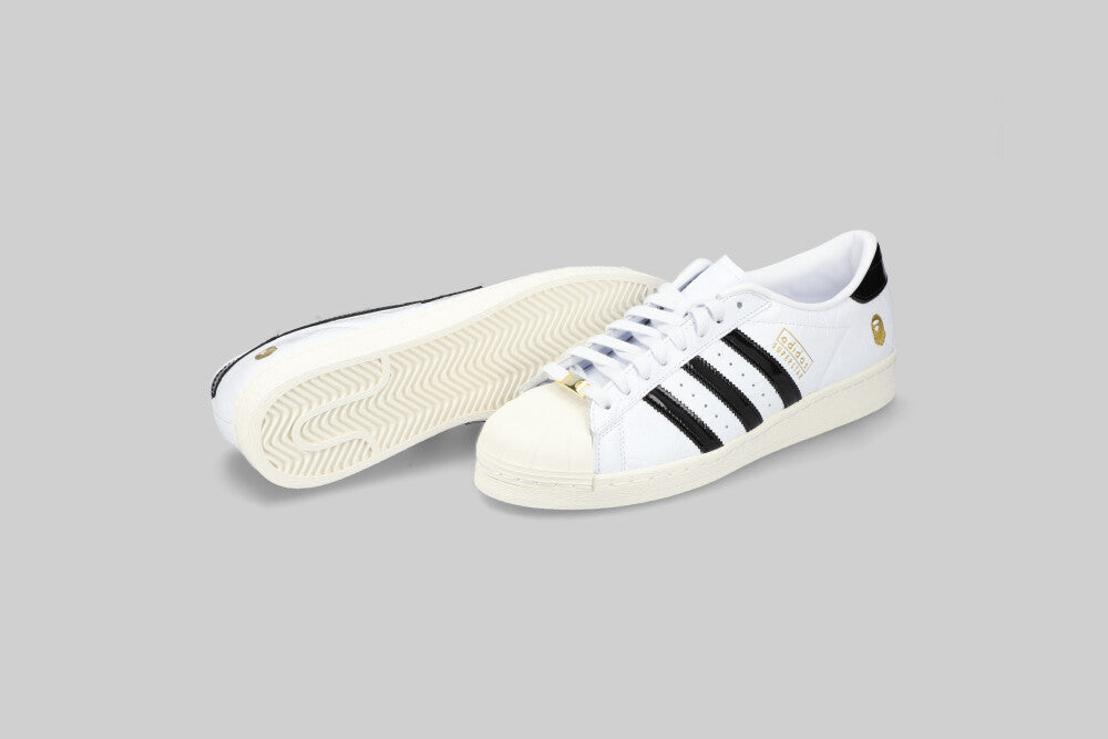 adidas x BAPE Superstar Vintage 'Cloud White'