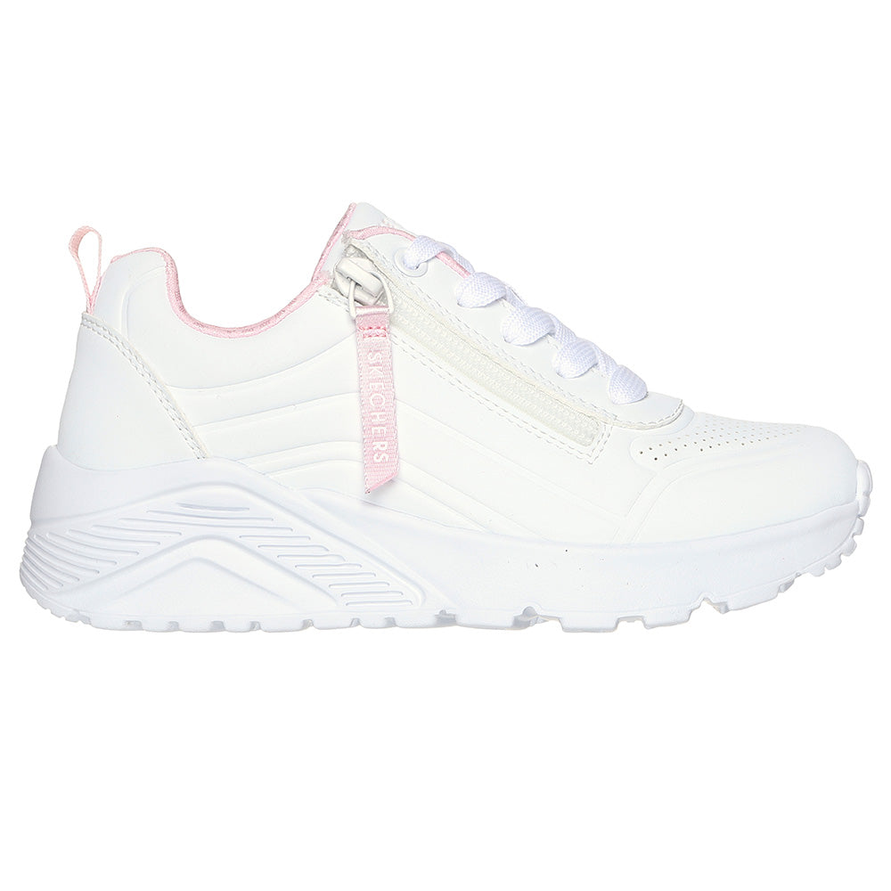 Tenis Niña Skechers Uno Lite - Blanco