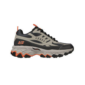 Tenis Hombre Skechers Arch Fit Akhidime - Negro-Gris