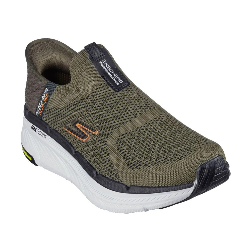 Tenis Hombre Skechers Slip Ins Max Coushing  - Gris