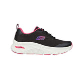 Tenis Mujer Skechers Arch Fit Dlux - Negro-Rosado