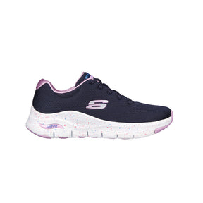 Tenis Mujer Skechers Arch Fit - Freckle Me - Azul-Rosado